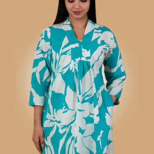 Elegant Women's Coord Set - Kurta & Pant Set (Rama Blue)